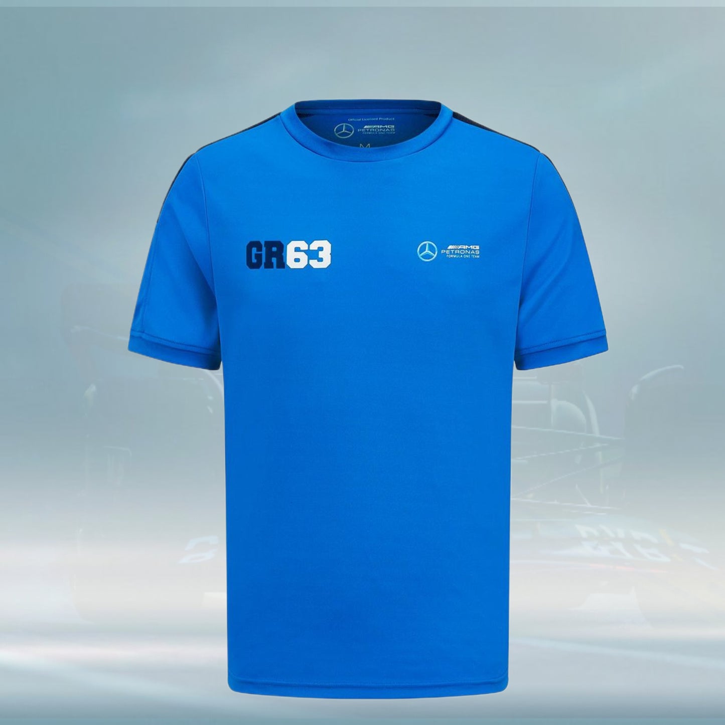 2023 Mercedes Germany AMG F1 Mens George Russell Sports T-shirt - Rental Sports
