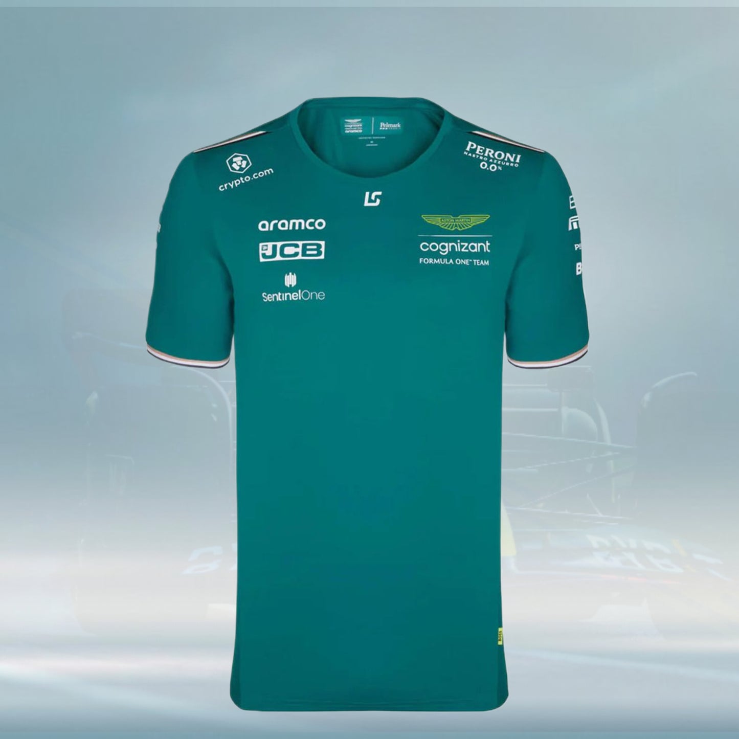 2023 Aston Martin UK F1 Mens Stroll Team T-shirt - Rental Sports