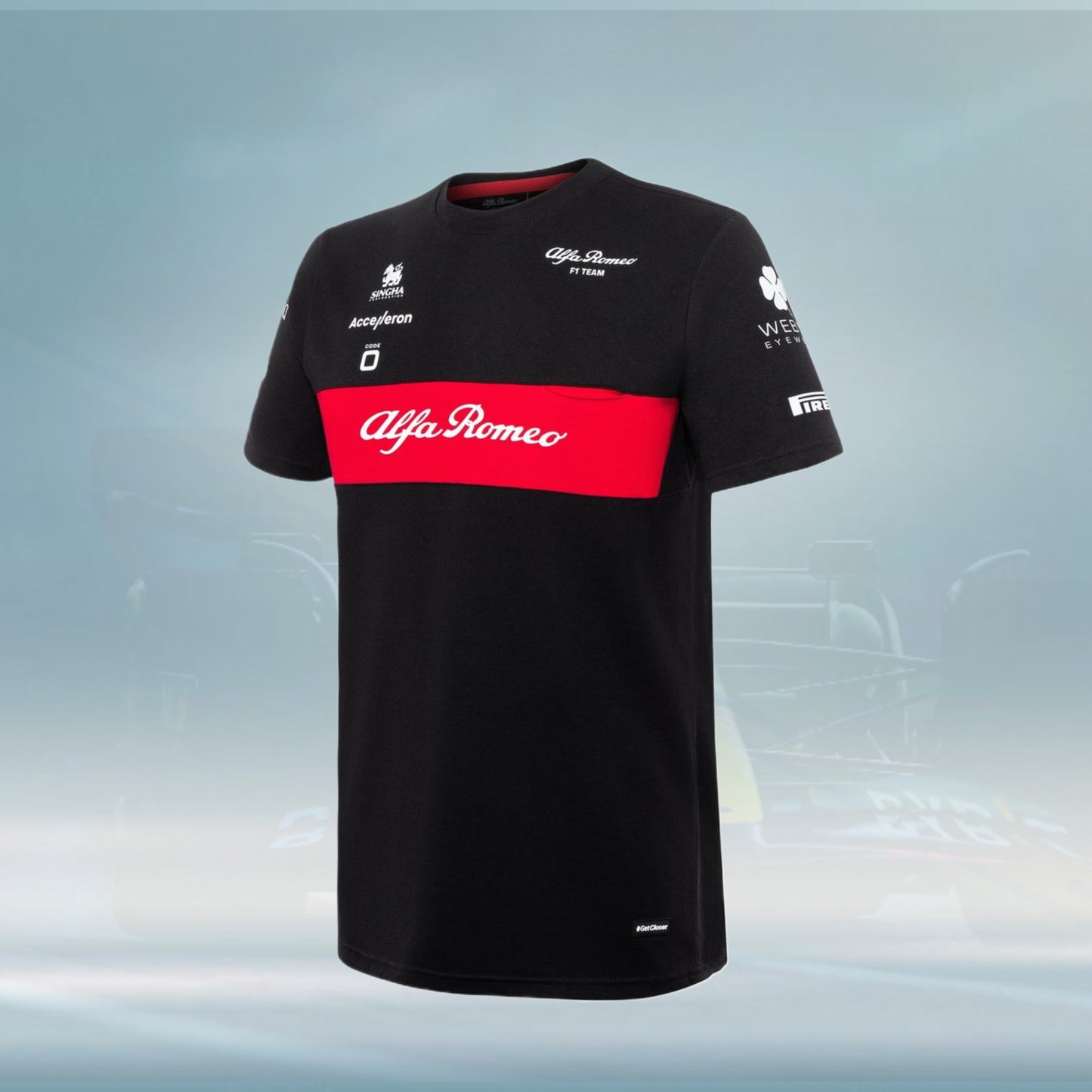 2023 Alfa Romeo Italy F1 Team T-shirt - Rental Sports