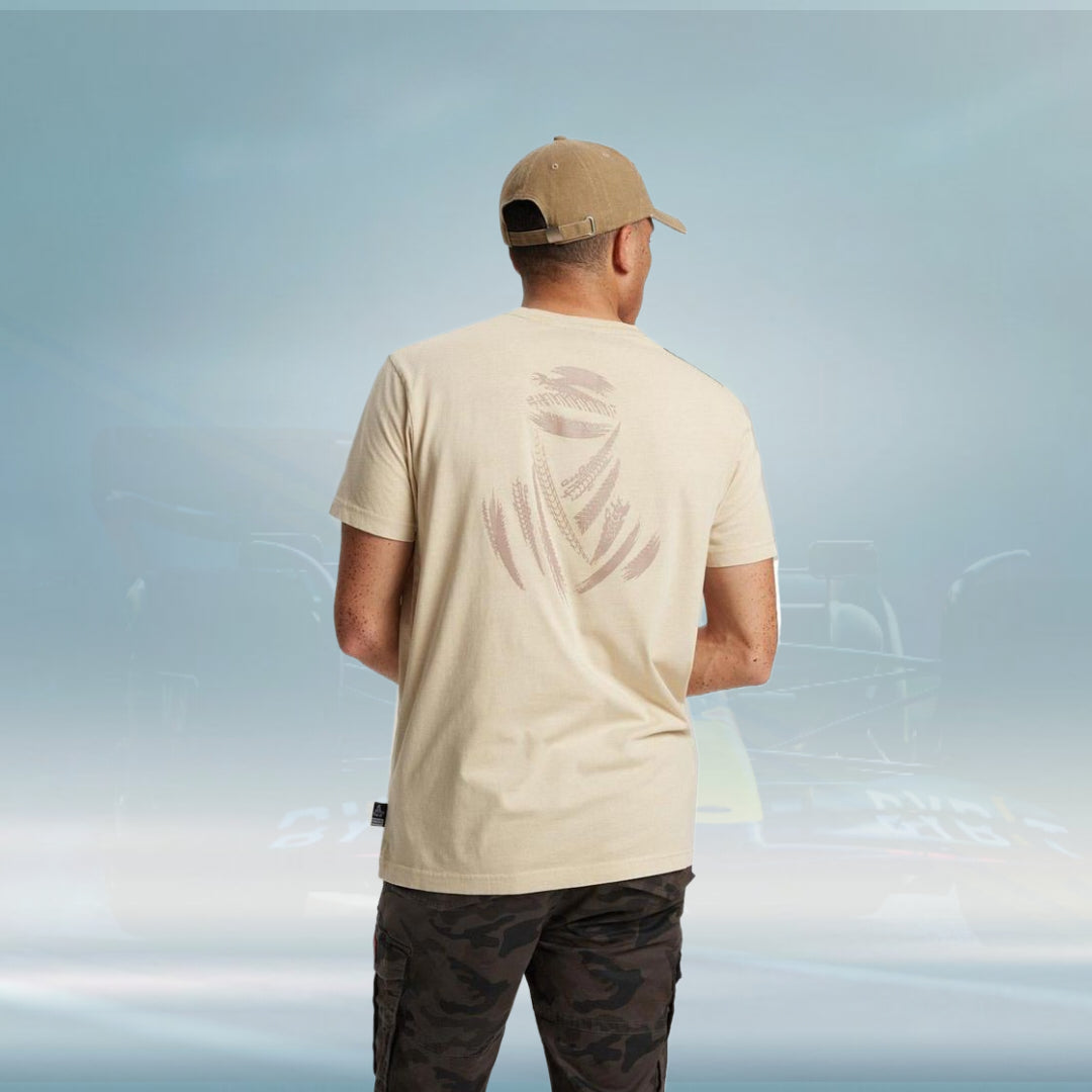 Dakar DKR D 0523 beige Mens T-shirt - Rental Sports