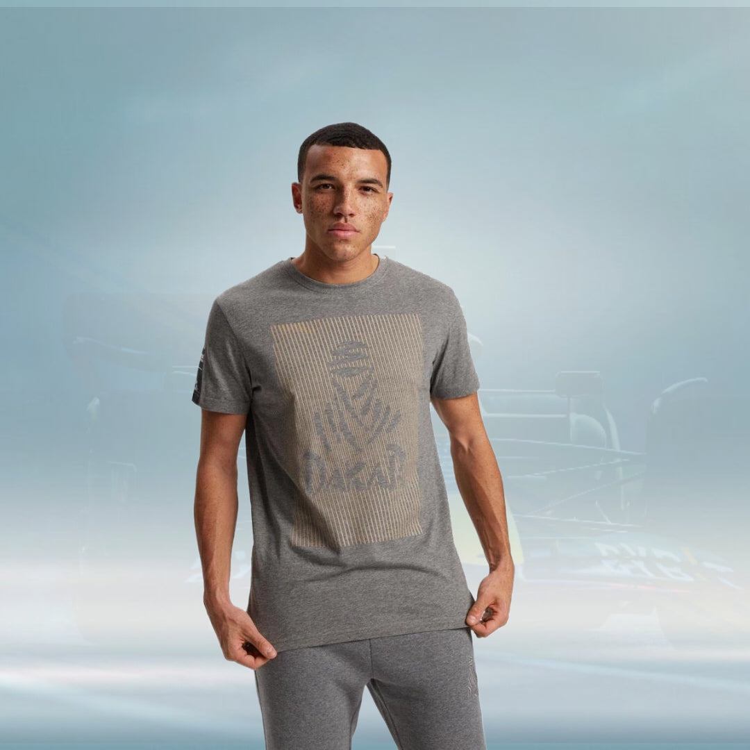 Dakar DKR D 0823 Mens T-shirt grey - Rental Sports