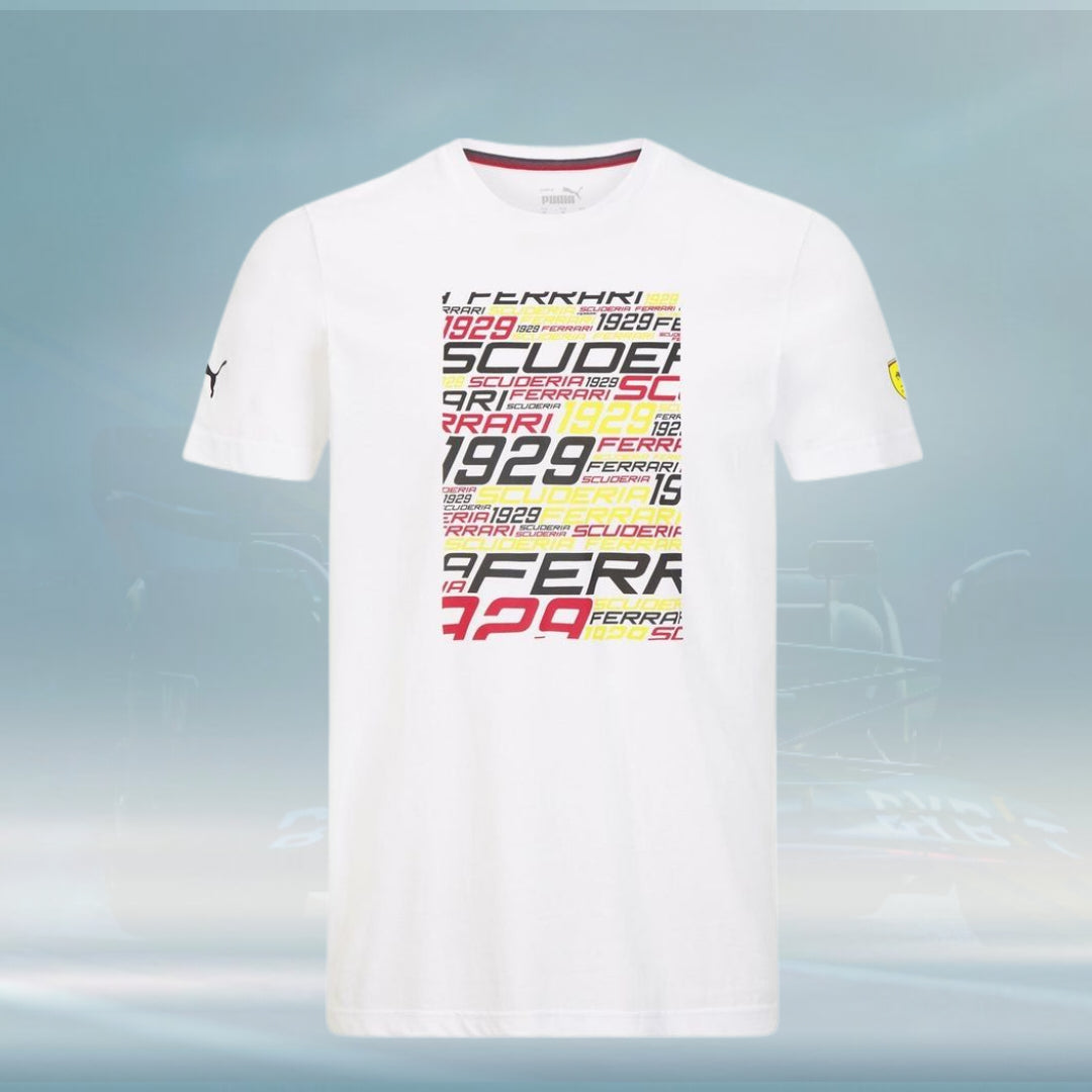 Ferrari Italy F1 Mens Graphic PUMA T-shirt - Rental Sports