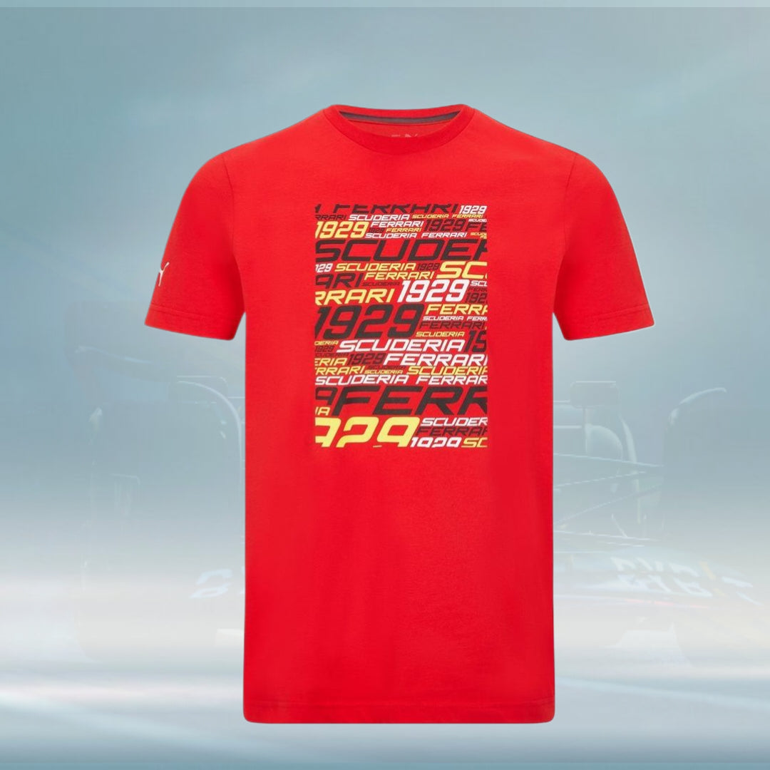 Ferrari Italy F1 Mens Graphic PUMA T-shirt - Rental Sports