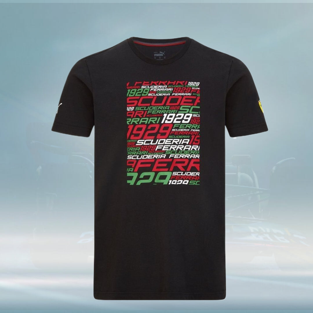 Ferrari Italy F1 Mens Graphic PUMA T-shirt - Rental Sports