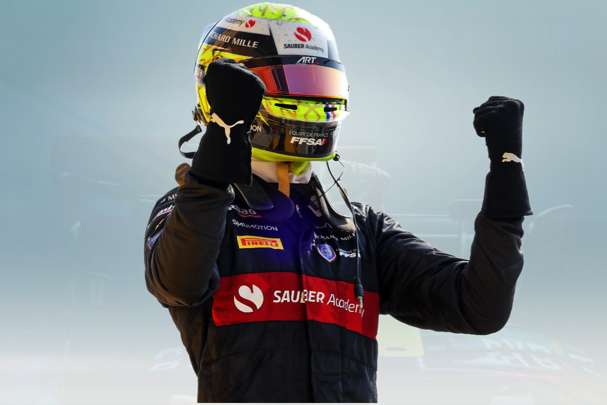 F2 Race Suit Theo Pourchaire 2023 ART Grand Prix - Rental Sports