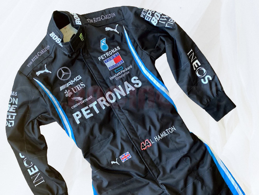 Lewis Hamilton 2020 racing suit Mercedes Benz AMG | F1 Replica Embroidery Race Suit