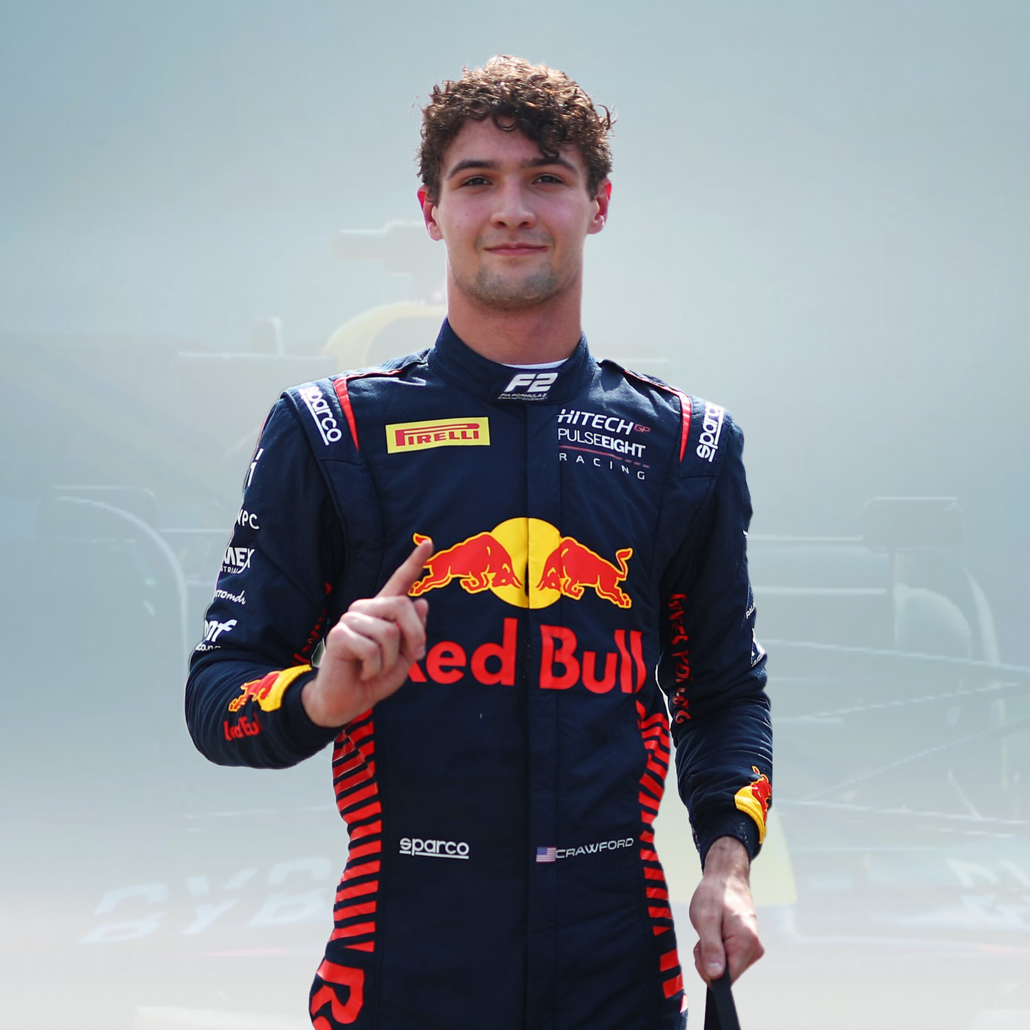 Jak Crawford HITECH 2023 F2 Race Suit - Rental Sports
