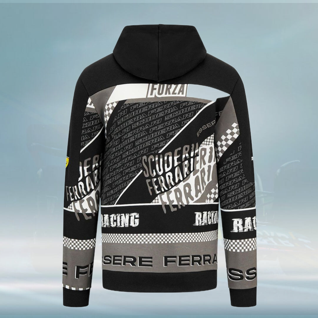 2023 Ferrari F1 Men's Hoodie Graphic Sweatshirt - Rental Sports