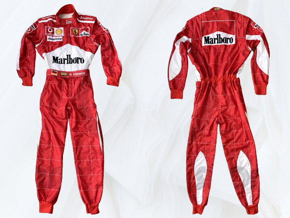 Michael Schumacher 2006 Embroidery Racing F1 Race Suit - Rental Sports