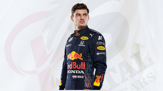 2021 RedBull Max Verstappen F1 Race Suit Honda