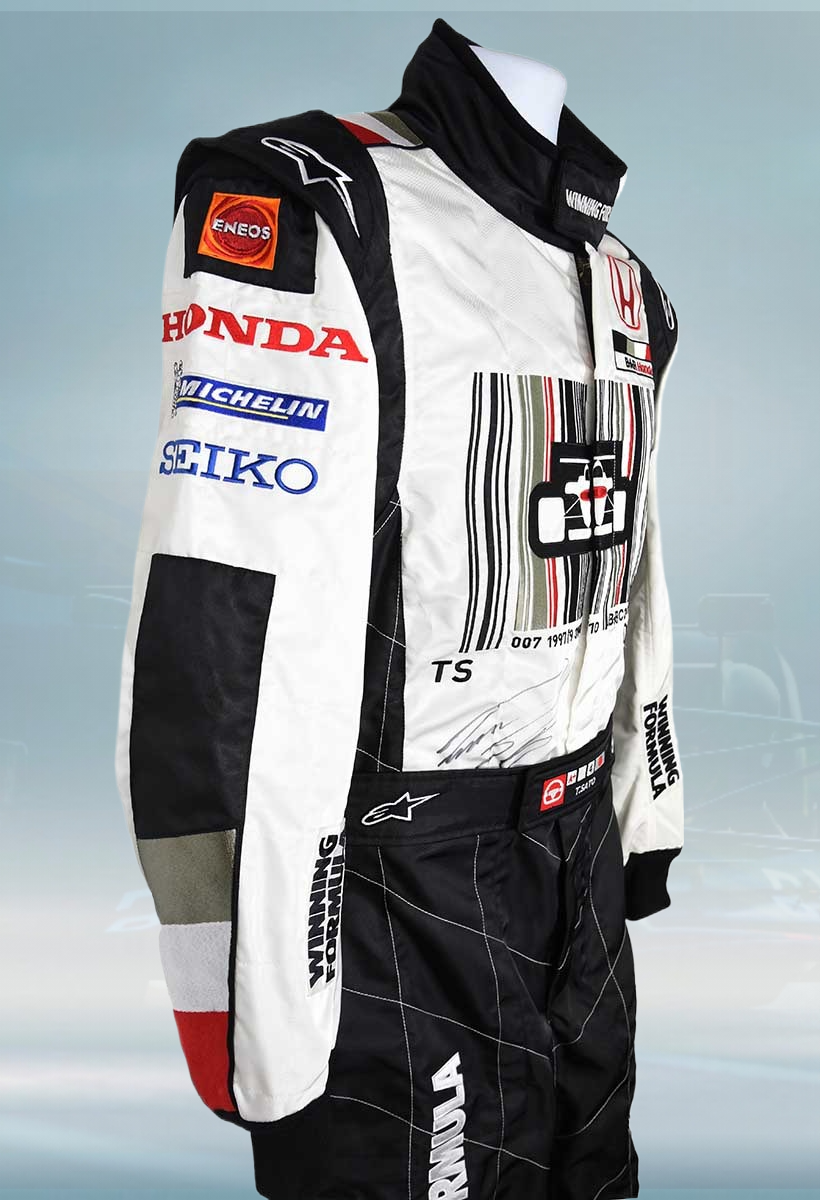 2005 Takuma Sato BAR Honda Promo F1 Suit