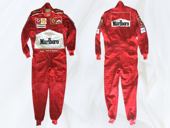 F1 Michael Schumacher 2004 Race suit / Ferrari F1 Embroidery Race Suit - Rental Sports