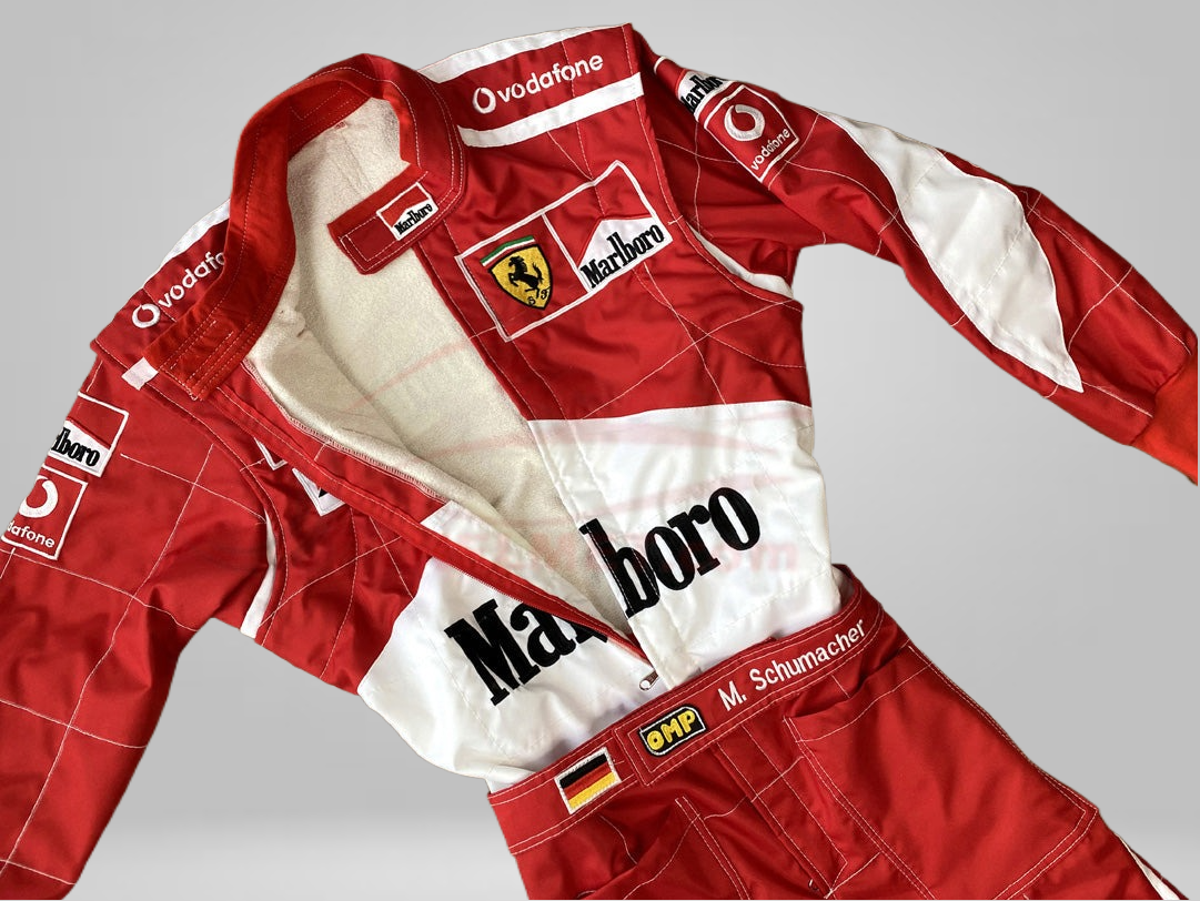 Michael Schumacher 2006 Embroidery racing suit / Ferrari F1 - Rental Sports