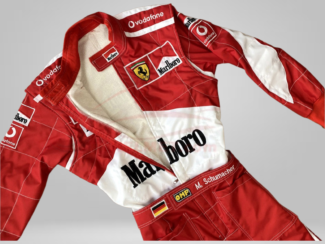 Michael Schumacher 2006 Embroidery racing suit / Ferrari F1 - Rental Sports