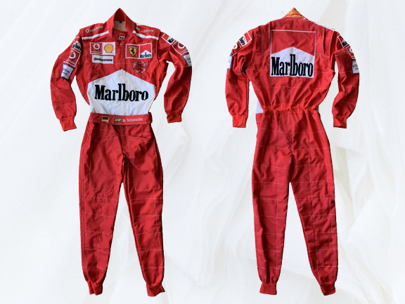 Michael Schumacher 2005 Race Suit World champion Racing Suit Ferrari F1 - Rental Sports