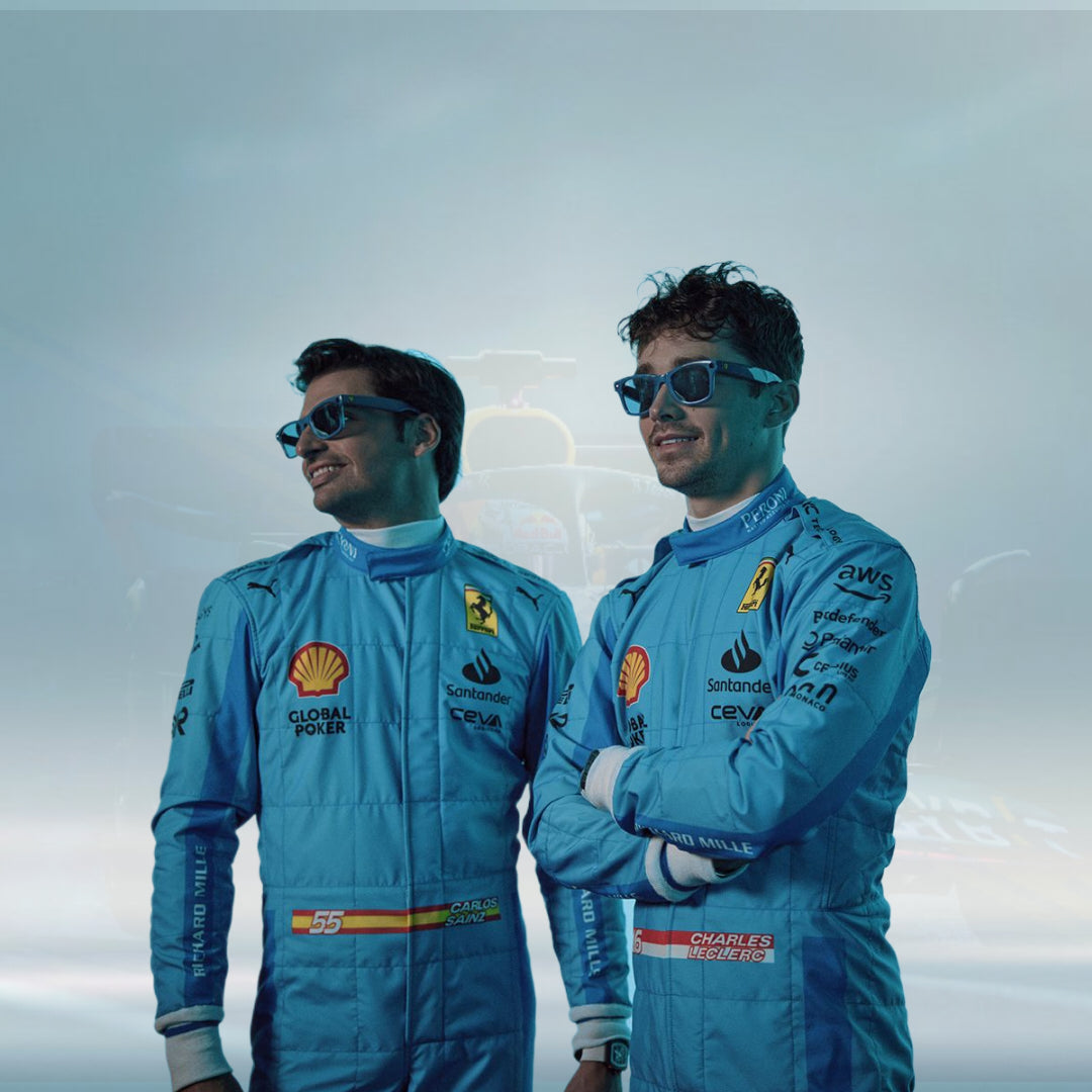 Miami Grand Prix 2024 F1 Scuderia Ferrari Race Suit Carlos & Charles - Rental Sports