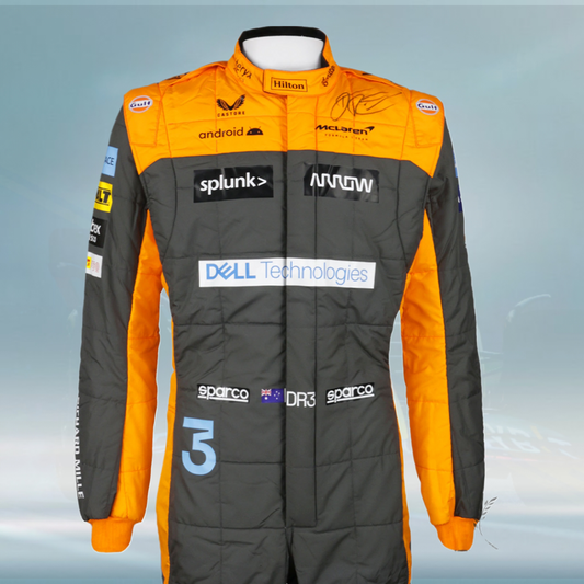 2022 Daniel Ricciardo Official Promo McLaren F1 Suit