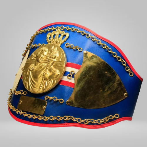 AMBER FIGHT GEAR PREMIUM CHAMPIONSHIP BOXING BELT FIGHT REPLICA