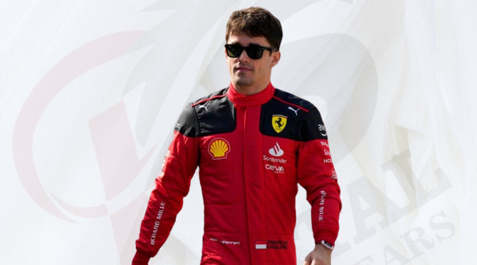 F1 Charles Leclerc Ferrari 2023 Suit Race Suit - Rental Sports