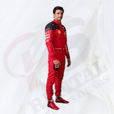 Carlos Saniz 2023 F1 Ferrari Suit Race - Rental Sports