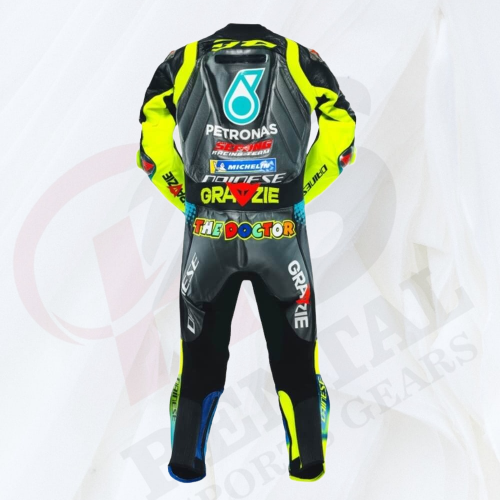 Valentino Rossi Petronas Motorbike Racing Leather Suit 2021 - Rental Sports