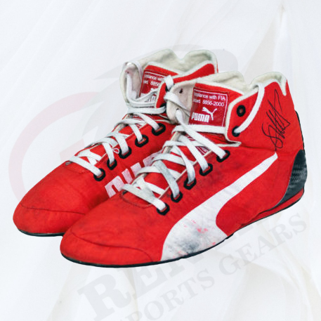 2017 Sebastian Vettel Race Scuderia Ferrari F1 Boots Rental Sports