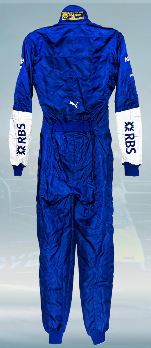 2005 Mark Webber BMW Williams F1 Suit