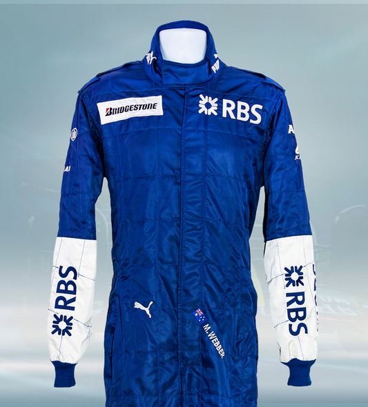 2005 Mark Webber BMW Williams F1 Suit
