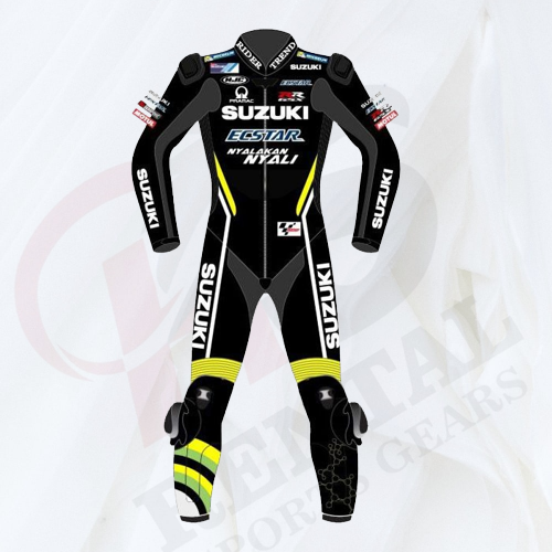 AANDREA IANNONE SUZUKI MOTOGP BLACK LEATHER SUIT 2018 - Rental Sports