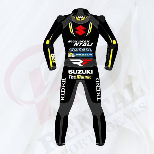 AANDREA IANNONE SUZUKI MOTOGP BLACK LEATHER SUIT 2018 - Rental Sports