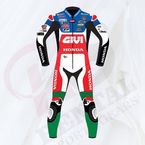 ALEX MARQUEZ HONDA LCR MOTOGP 2021 LEATHER RACE SUIT - Rental Sports