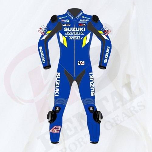 ALEX RINS SUZUKI MOTOGP 2019 Racing SUIT Motorbike - Rental Sports