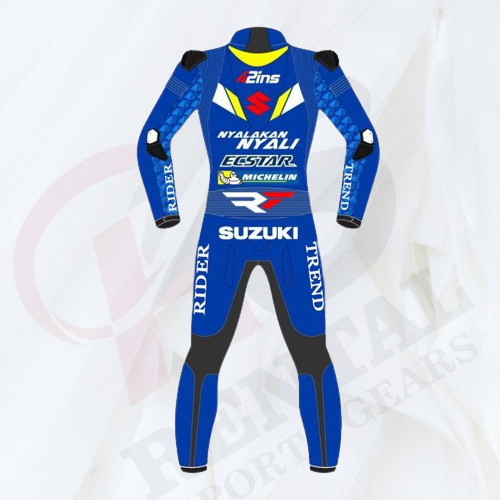 ALEX RINS SUZUKI MOTOGP 2019 Racing SUIT Motorbike - Rental Sports