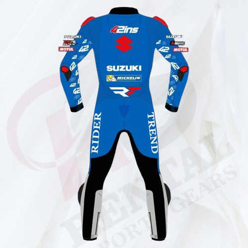 ALEX RINS SUZUKI MOTOGP LEATHER APPAREL 2021 - Rental Sports