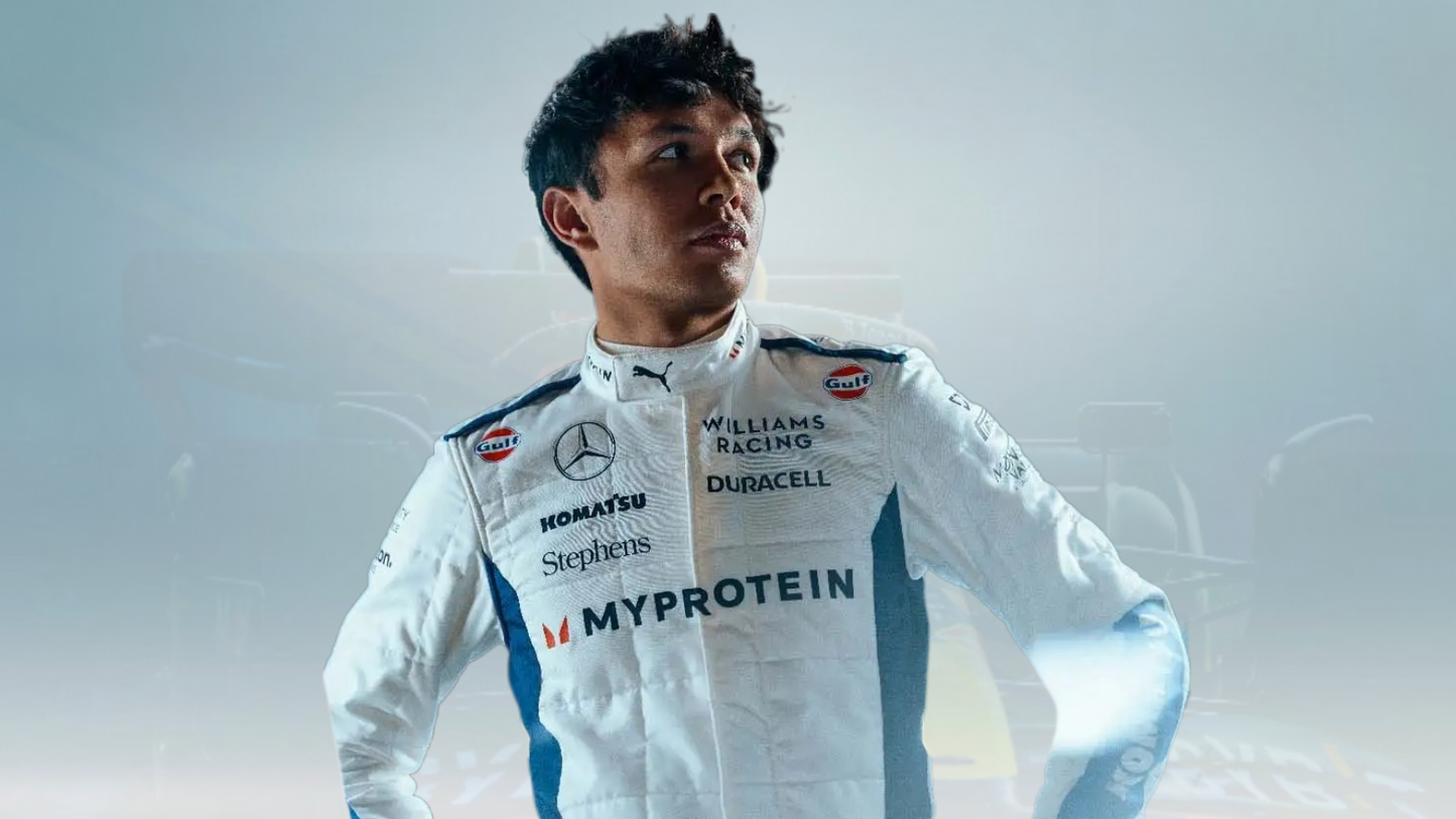 F1 Alex albon 2024 Race Suit Williams Racing - Rental Sports