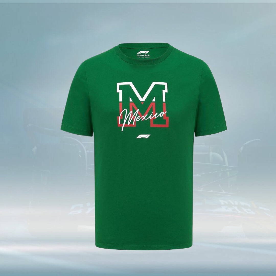 2022 Formula 1 Collection Mens Mexico T-shirt - Rental Sports