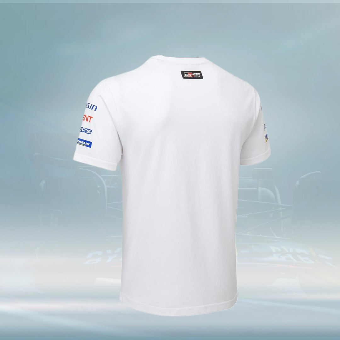 2022 Team Japan WEC Toyota Gazoo Racing Men's T-Shirt White - Rental Sports