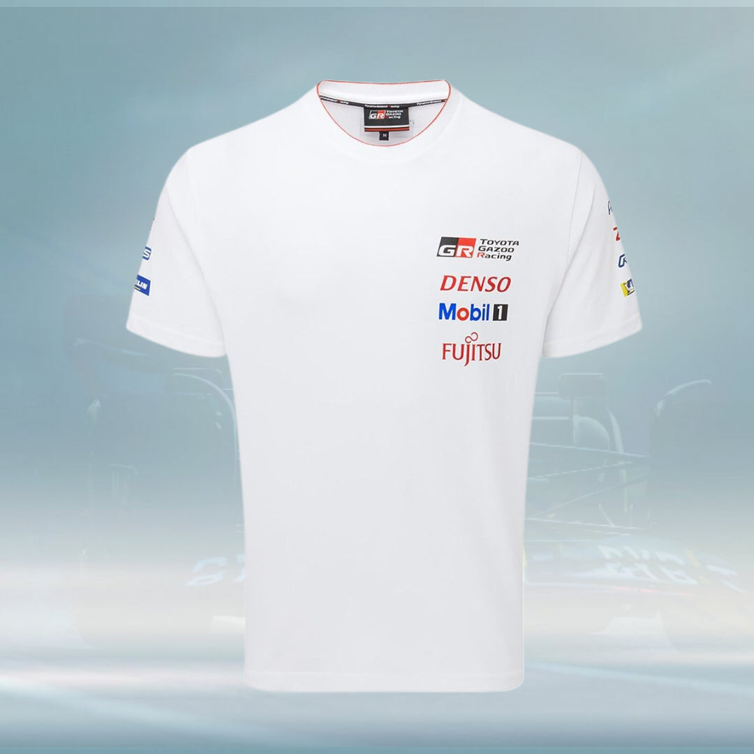2022 Team Japan WEC Toyota Gazoo Racing Men's T-Shirt White - Rental Sports
