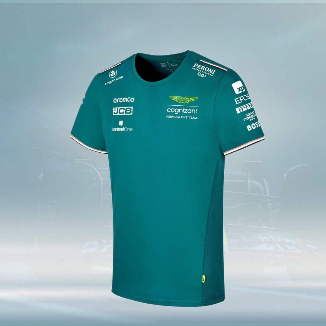 2023 Aston Martin UK F1 Mens Team t-shirt - Rental Sports