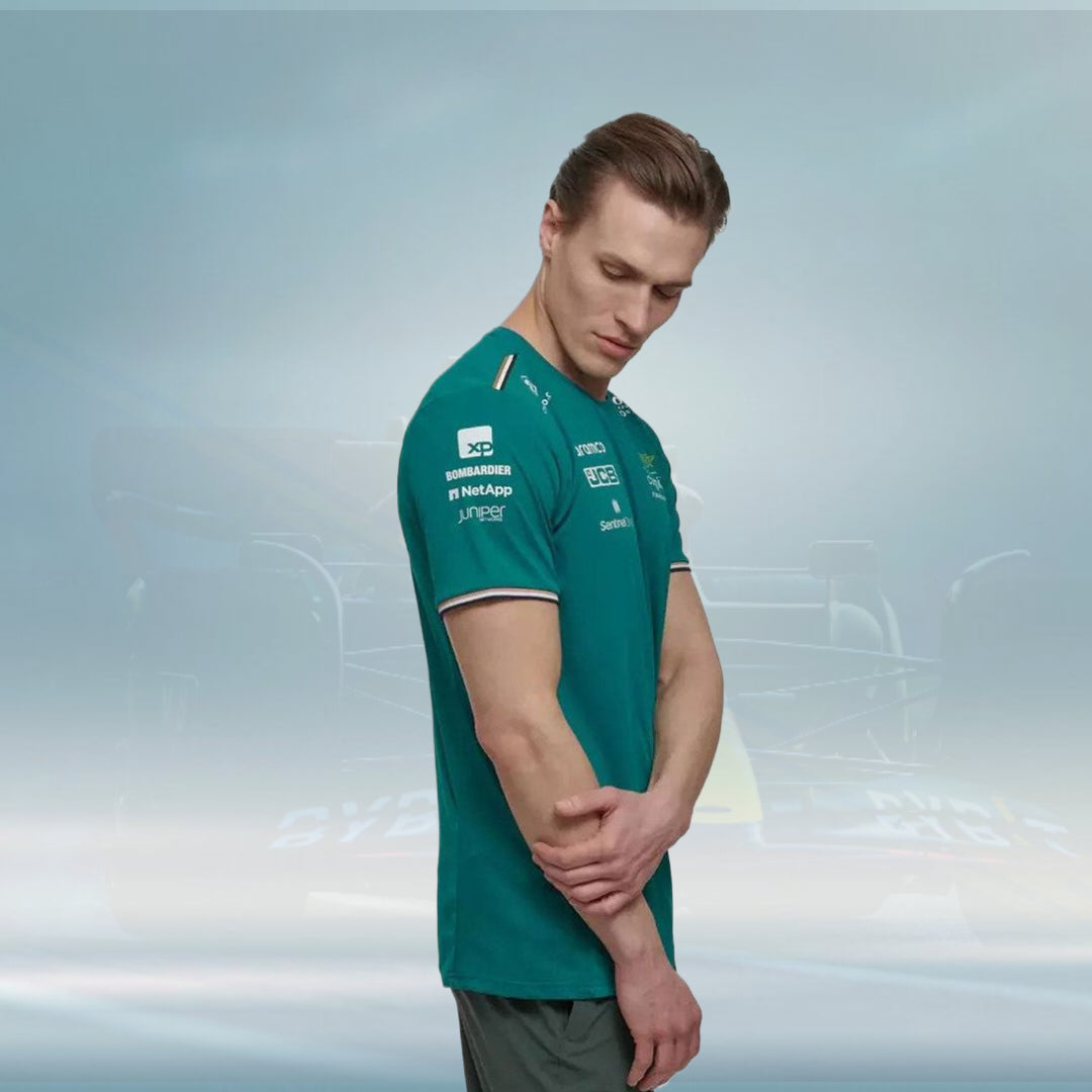2023 Aston Martin UK F1 Mens Team t-shirt - Rental Sports