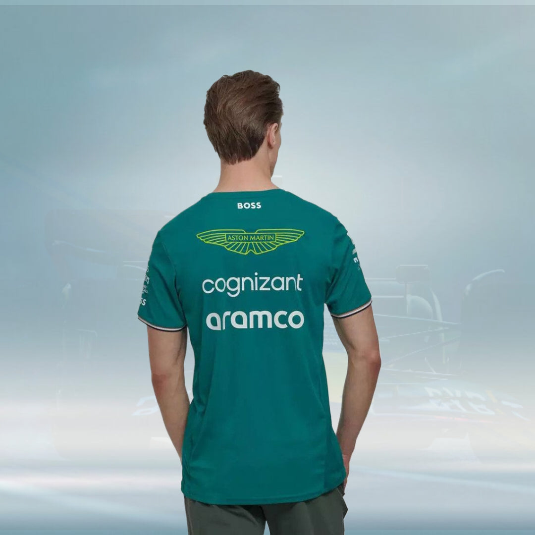 2023 Aston Martin UK F1 Mens Team t-shirt - Rental Sports