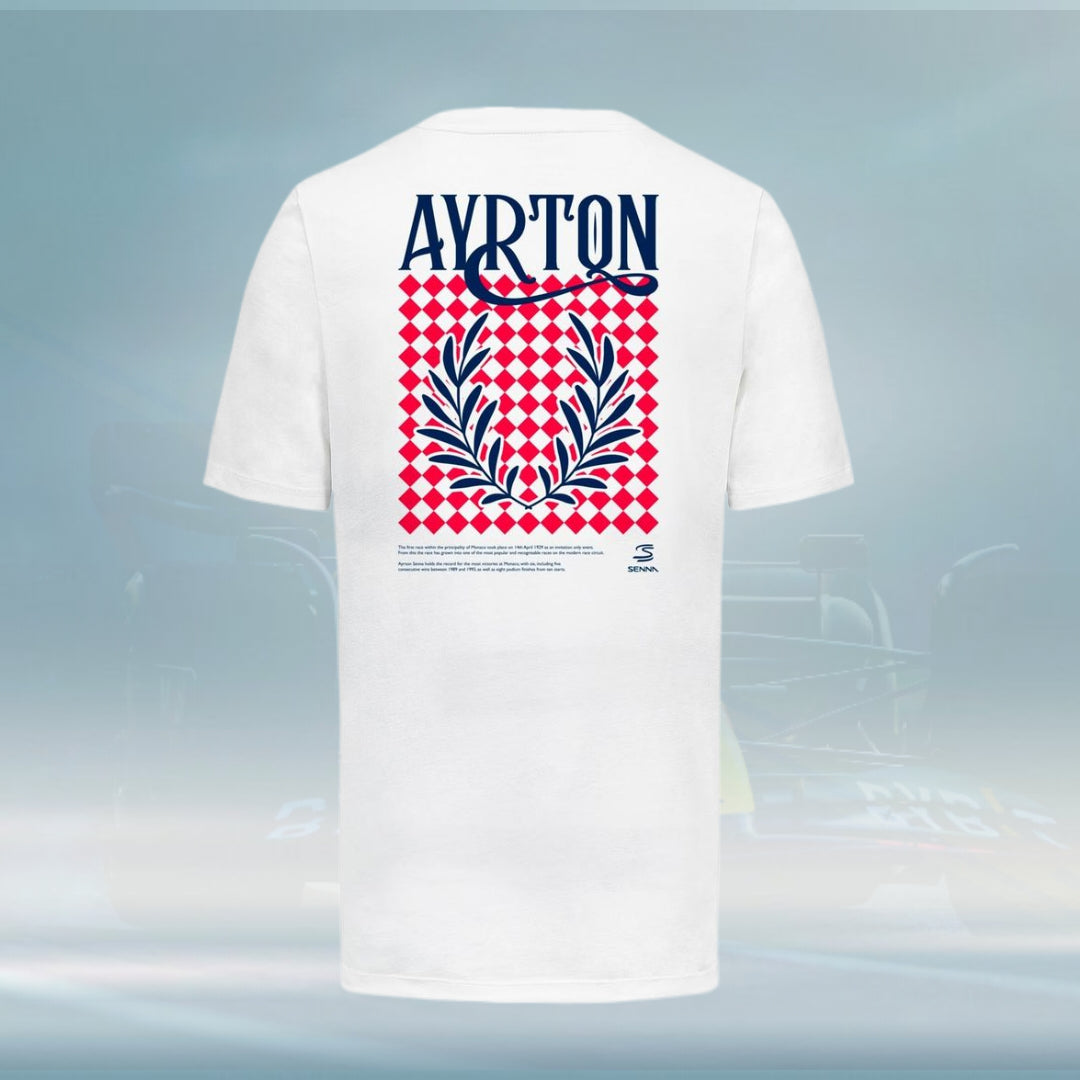 2023 Ayrton Senna Collection Mens Monaco SE t-shirt - Rental Sports