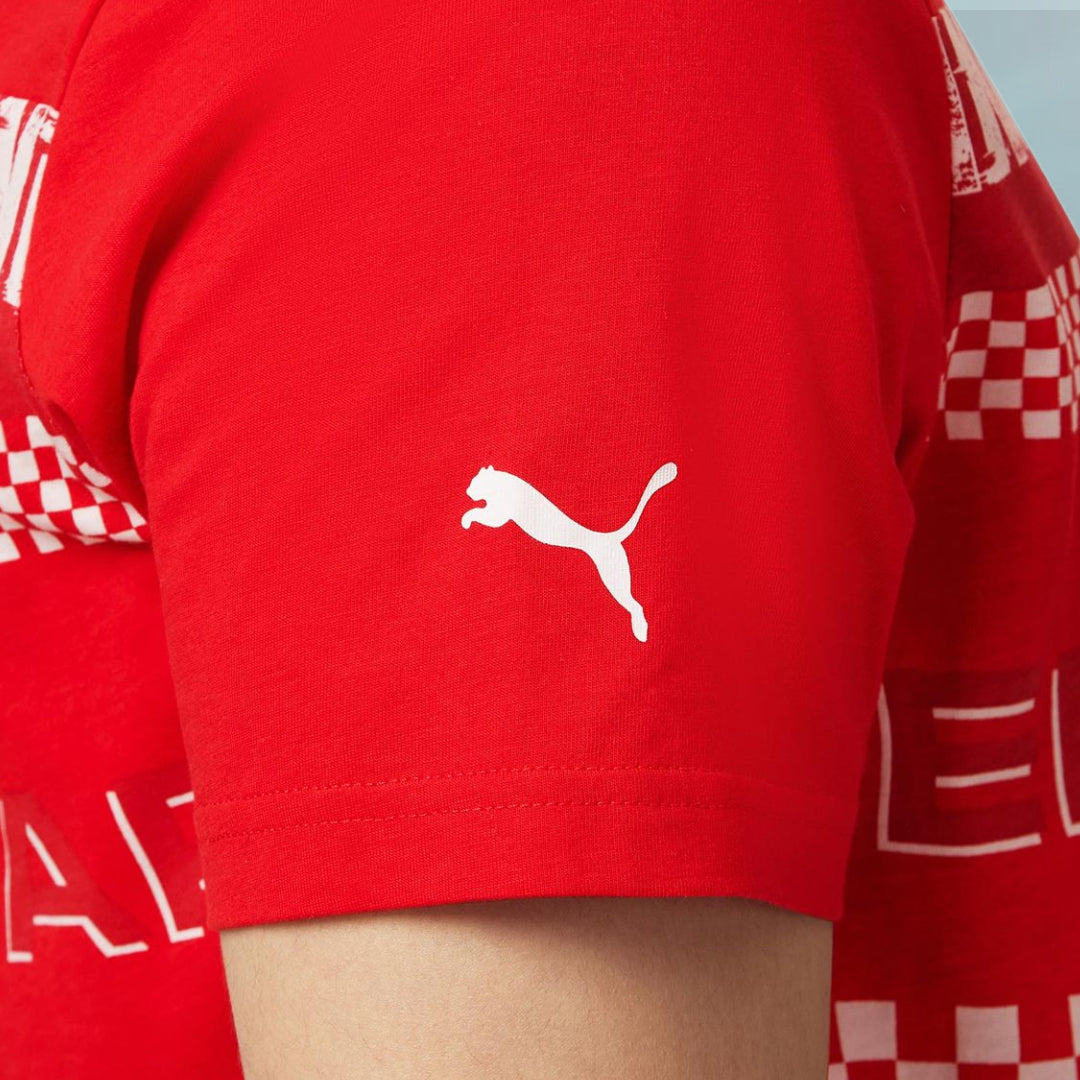 2023 Ferrari F1 Mens Graphic T-shirt - Rental Sports