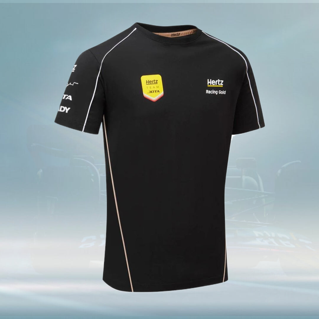 2023 Hertz Team Jota WEC Mens t-shirt black - Rental Sports