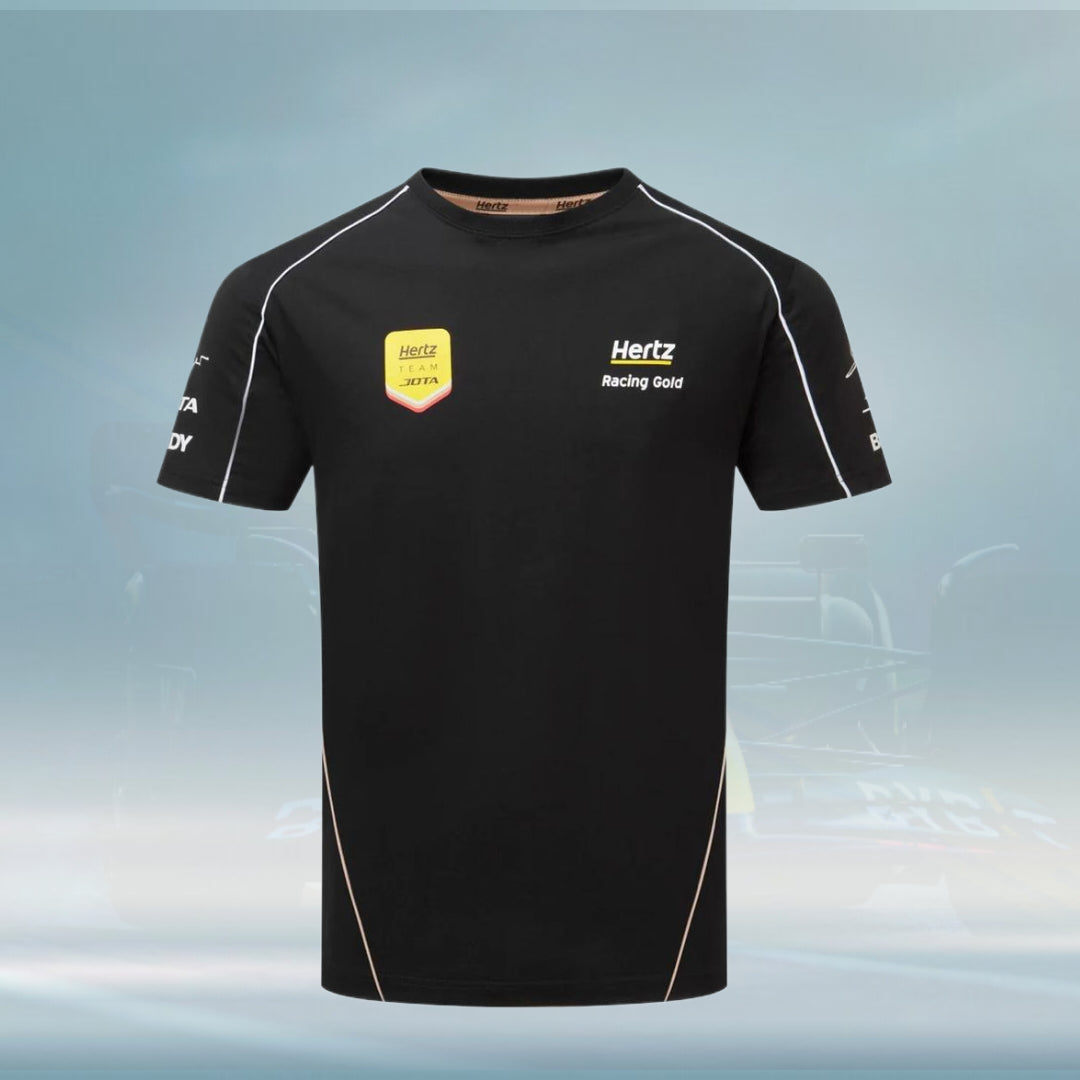 2023 Hertz Team Jota WEC Mens t-shirt black - Rental Sports
