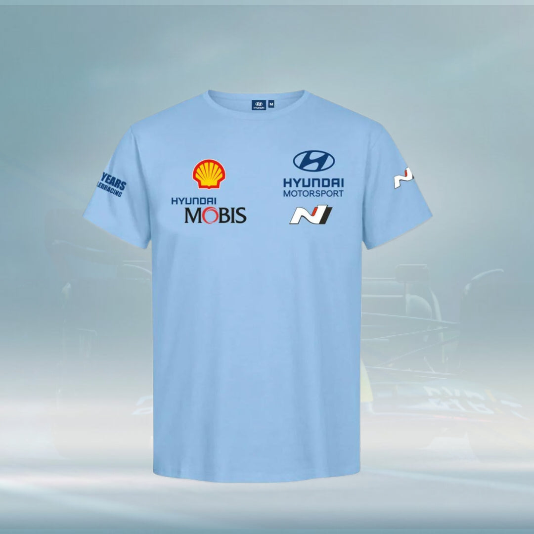 2023 Hyundai Motorsport Rally Team Mens Design T-Shirt