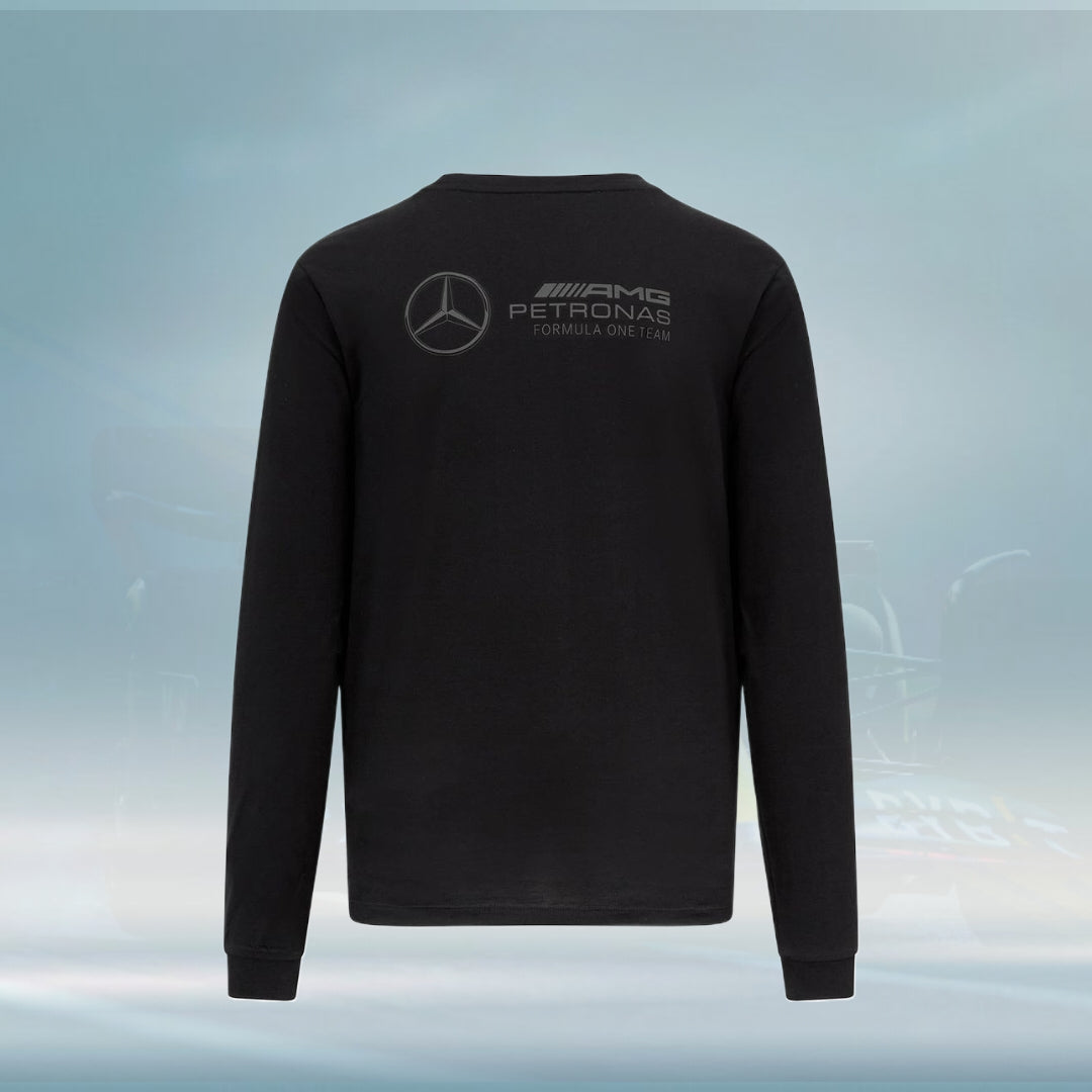 2023 Mercedes AMG F1 Mens Classic Longsleeve T-shirt - Rental Sports