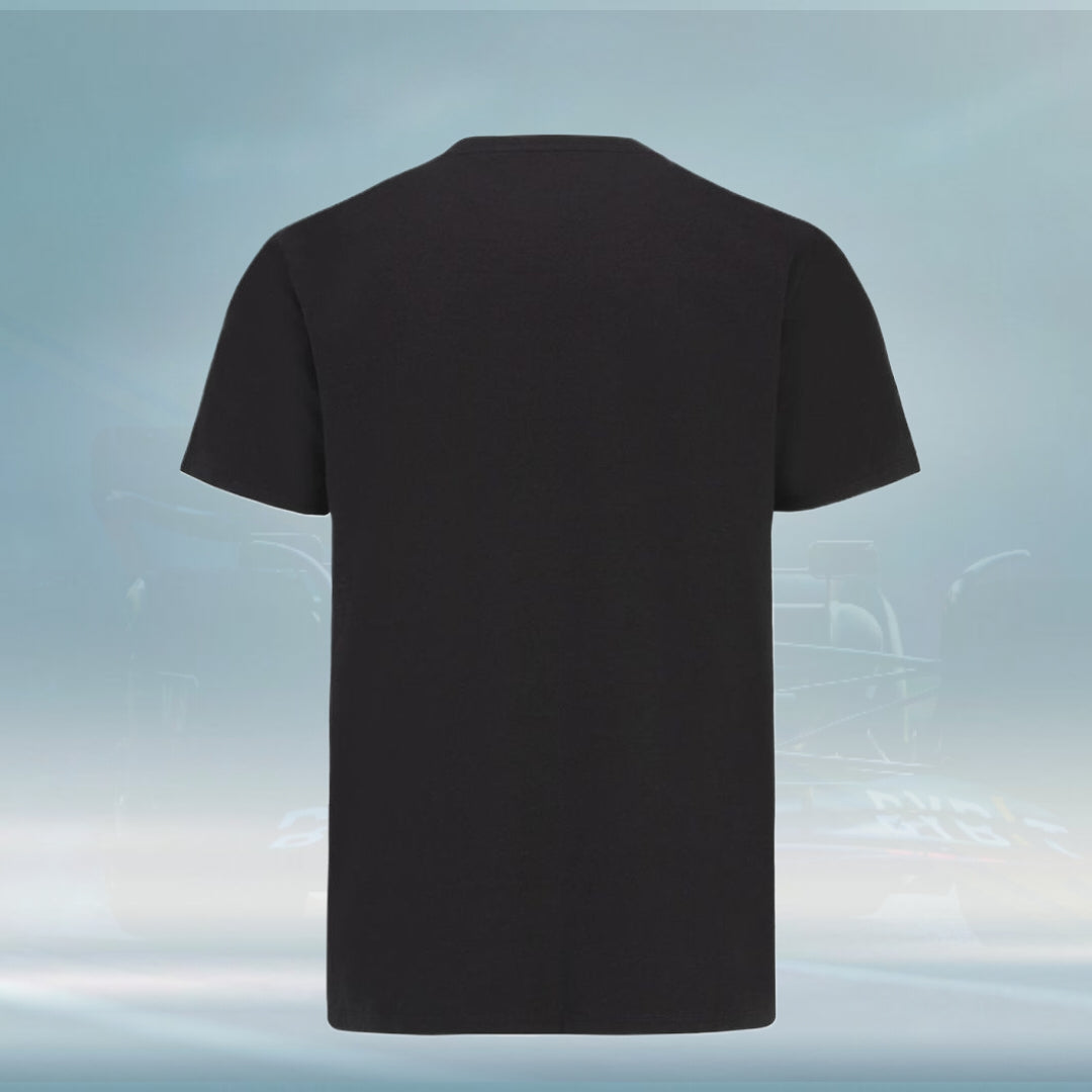 2023 Mercedes AMG F1 Mens Stealth T-shirt Black - Rental Sports