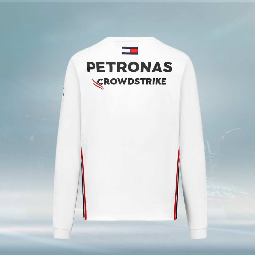 2023 Mercedes AMG F1 Mens Team Longsleeve T-shirt - Rental Sports