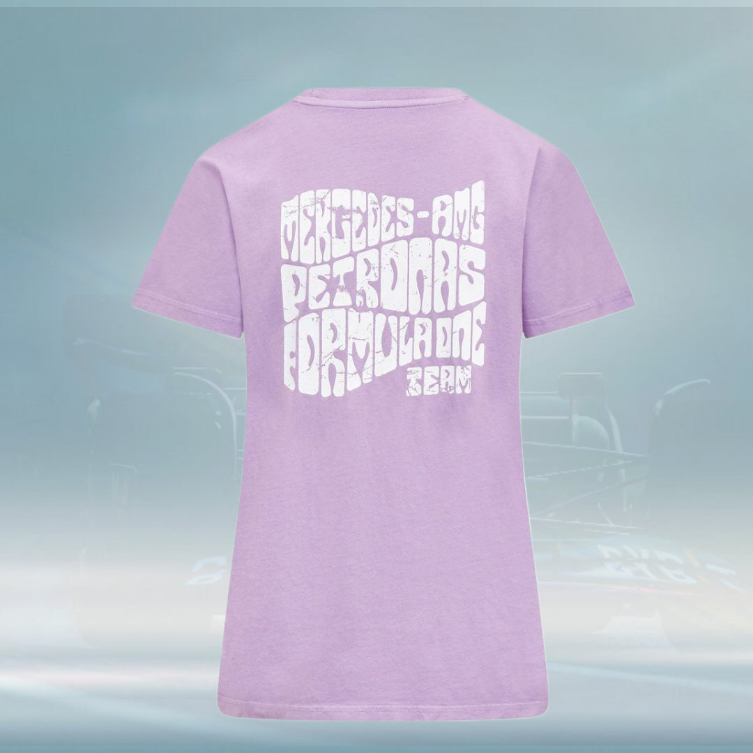 2023 Mercedes AMG Germany F1 Ladies Retro T-shirt - Rental Sports
